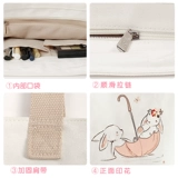 Шоппер, портативный вместительный и большой тканевый мешок, портфель, сумка на одно плечо, для средней школы