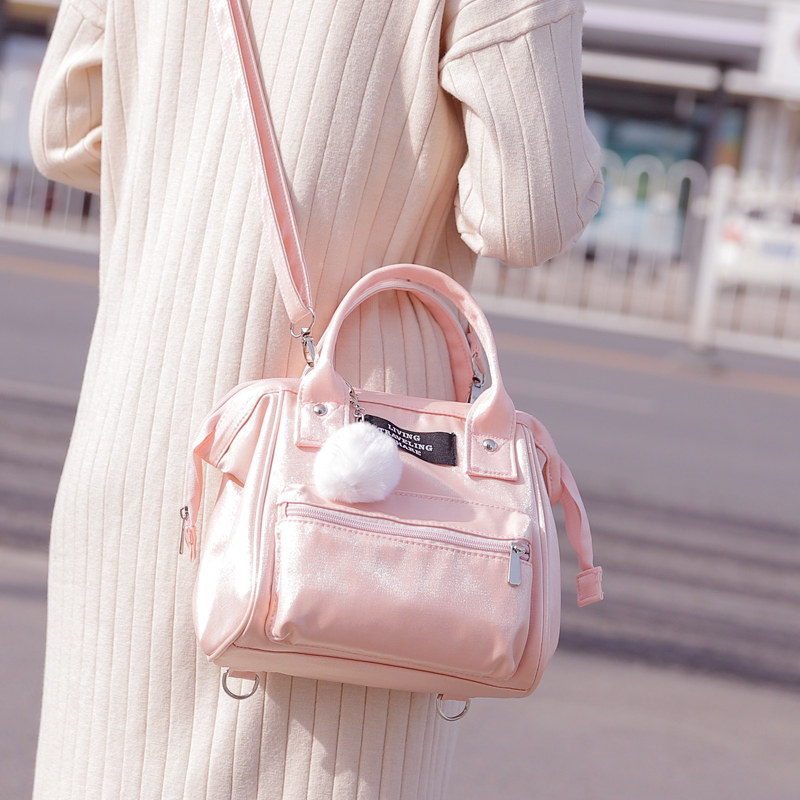 Bag Bag Women Skew Satchel With Wind Student Cute Bucket Bag Single Shoulder Bag Han Edition Minimalist Casual Handbag New