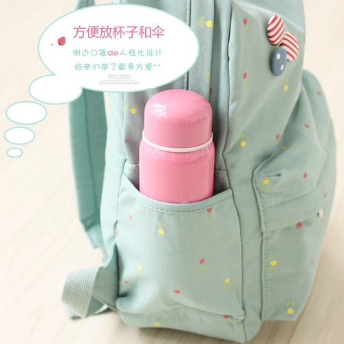 Школьная сумка для девочек, ученица младших классов средней школы, большая вместимость, ученица начальной школы, студентка средней школы, холст, новый рюкзак 2025 года