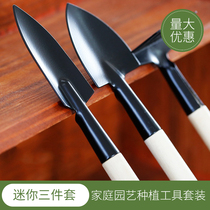 Gardening tools three-piece garden tools small shovel rake shovel plant potted planting flower gadget