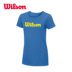 Wilson Weir THẮNG Áo thun thể thao quần vợt nữ tay ngắn vợt tennis Quần vợt