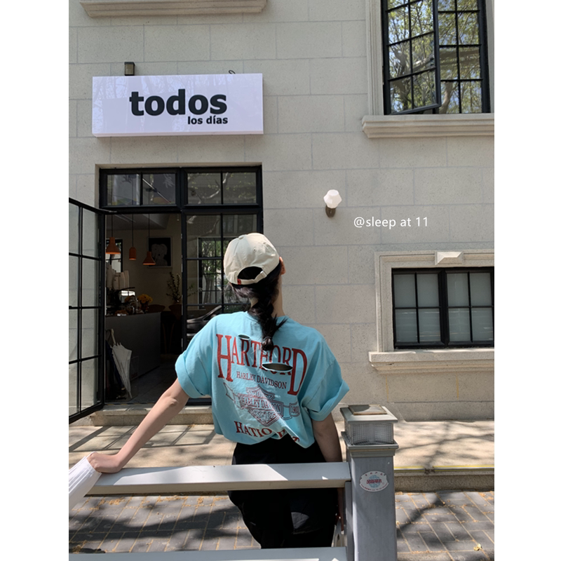 Sleep at 11 ($10 minus ) wear artificial tools in summer with multi - color hole printing short sleeve T - shirts