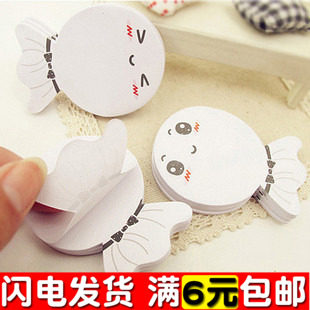 Stationery sunny doll cute cartoon casual post N sub-post convenience message convenience post sticker prize