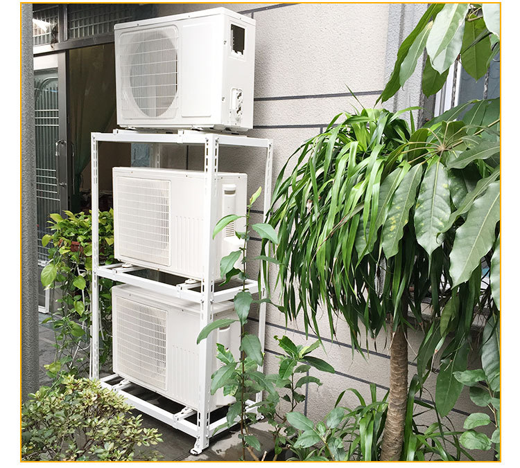 Borida Air Conditioner Outdoor Unit Bracket, Three-Layer Stacking Floor Stand, Shock Absorption, Noise Reduction, Space-Saving Multi-Layer Shelf Borida Air Conditioner Outdoor Unit Bracket, Three-Layer Stacking Floor Stand, Shock Absorption, Noise Reduction, Space-Saving Multi-Layer Shelf