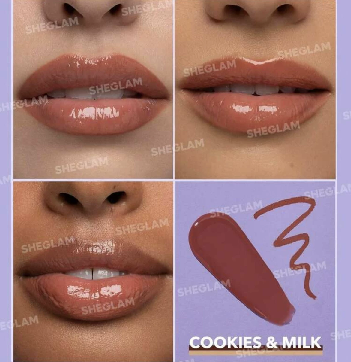 Палетка теней для век/глаз на глазах Spot Sheglam Wangka Chocolate Factory Joint Series + набор блеска для губ