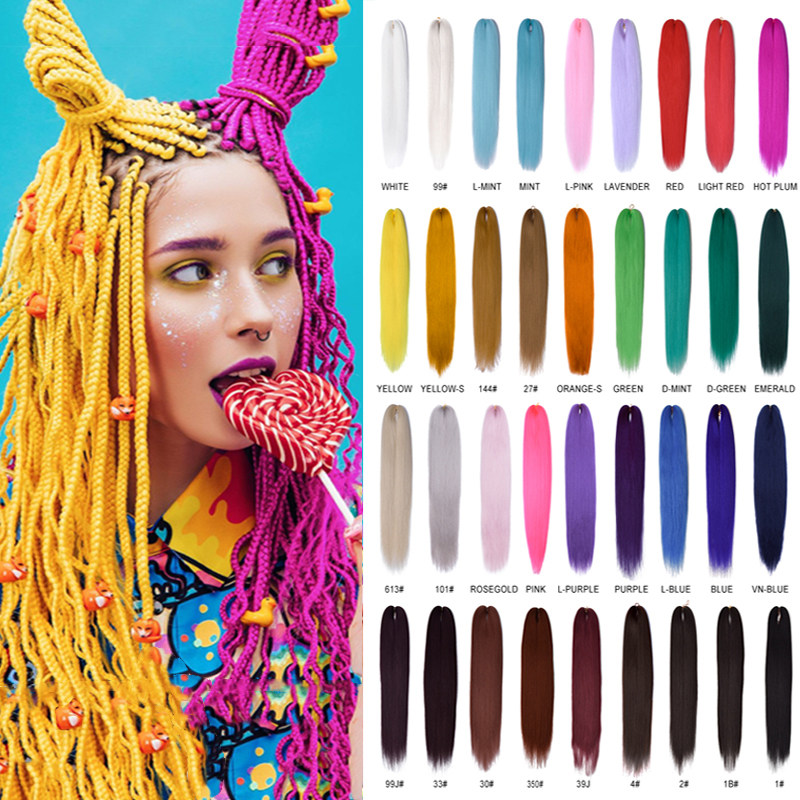 Kanekalon EZ Easy Braid Pray Stretched Cocktail Braid pull-up braid-Tao