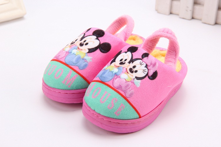 Chaussons enfants en coton pour hiver - semelle tendon - Ref 1013632 Image 24