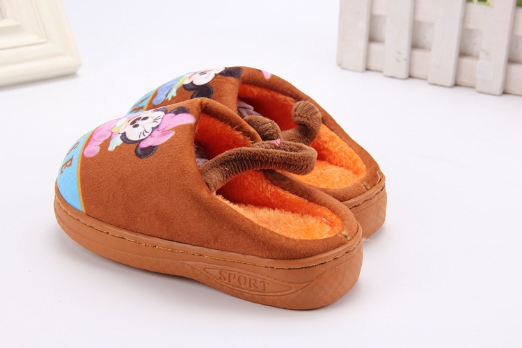 Chaussons enfants en coton pour hiver - semelle tendon - Ref 1013632 Image 22