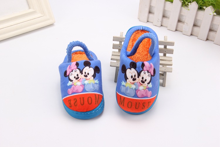 Chaussons enfants en coton pour hiver - semelle tendon - Ref 1013632 Image 16