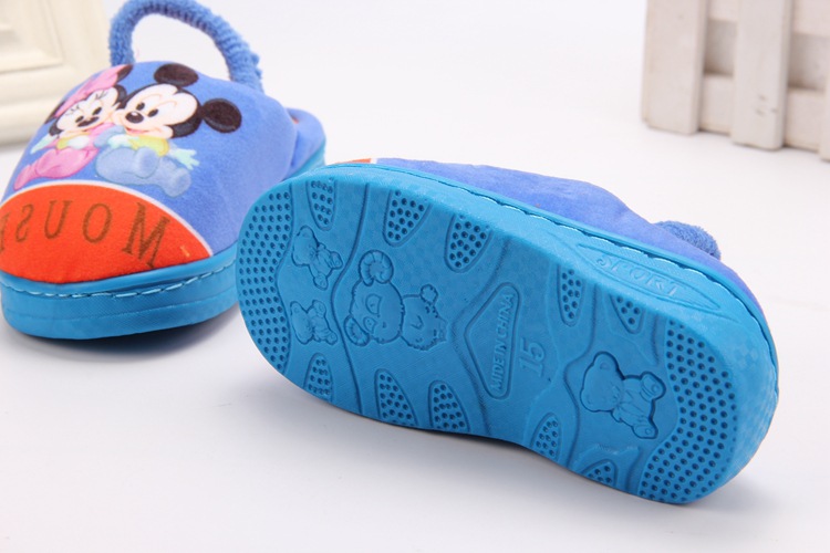 Chaussons enfants en coton pour hiver - semelle tendon - Ref 1013632 Image 8