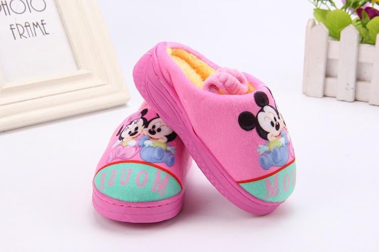 Chaussons enfants en coton pour hiver - semelle tendon - Ref 1013632 Image 15