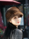 Mink fur hat for women in winter middle-aged and elderly whole mink fur winter fashion mink velvet warm mom fur fisherman hat