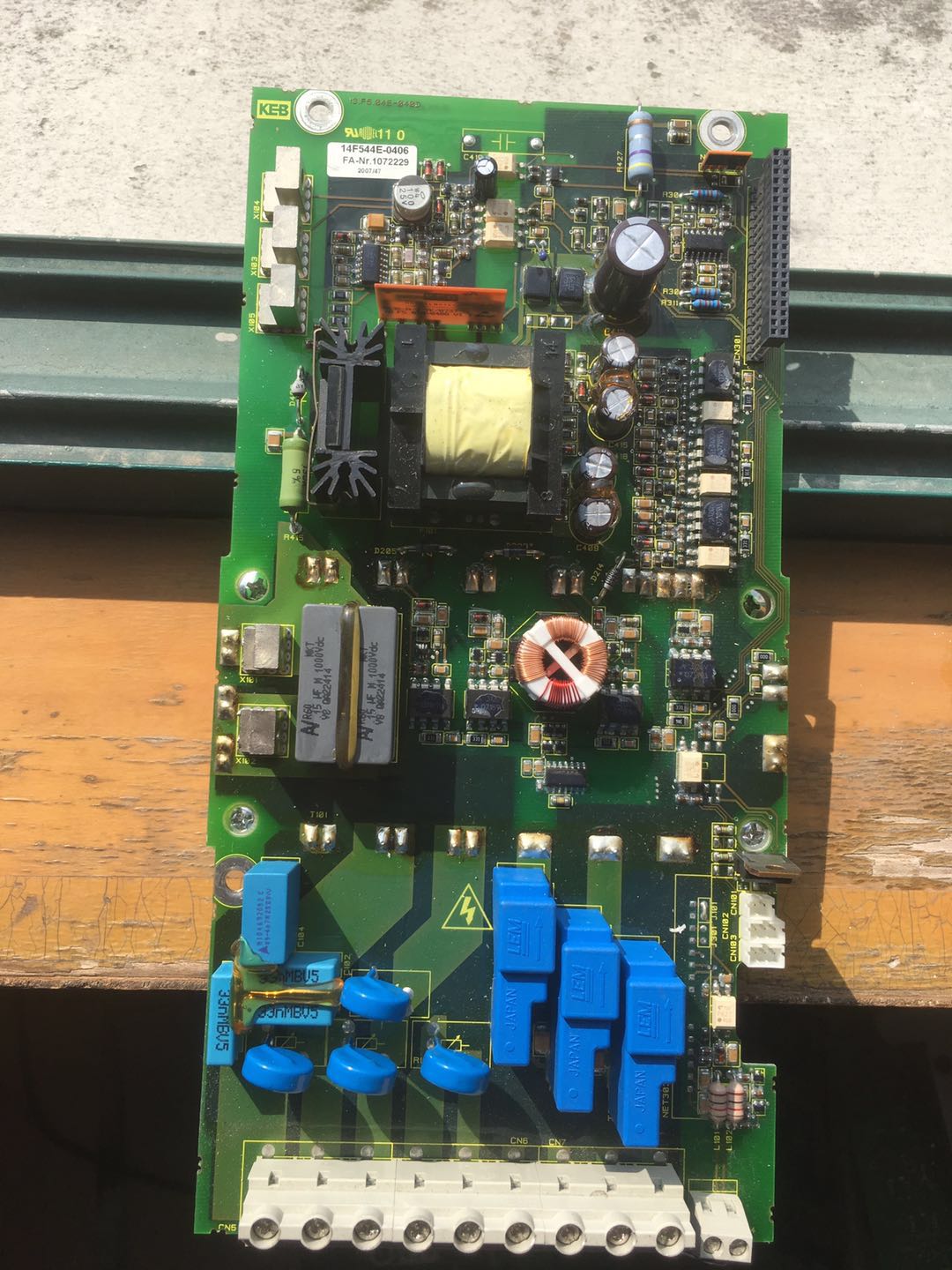 Dismantling Kobe 14 F5 A1E Elevator drive plate accessories with module 14F544E-0416 9 new