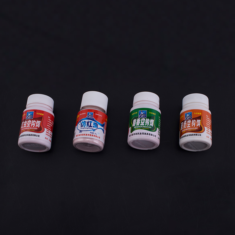 Western wind empty hook red worm musk egg milk empty hook bait shake three shake sticky powder sticky millet glue dip bait powder to prevent small fish