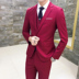 Bộ đồ vest nam hai mảnh kinh doanh phù hợp với chuyên nghiệp Tây trang trí cơ thể phù rể chú rể váy cưới mùa xuân và mùa thu đồ vest Suit phù hợp