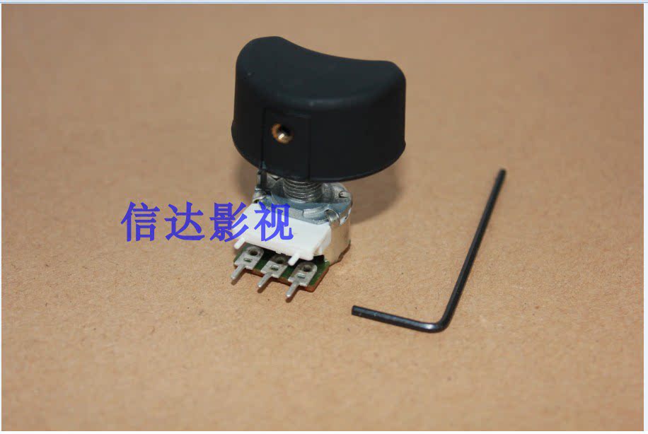 Zoom push-pull thumb potentiometer left and right self-reset potentiometer with zoom button push-pull potentiometer hat
