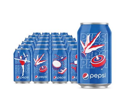 Two boxes of Pepsi Pepsi carbonated beverage 330ml * 24 cans (package shipped randomly)