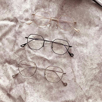 Retro children flat glasses children irregular leisure literary style glasses boys and girls sun glasses tide