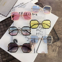 Childrens box summer UV sunsun glasses for boys and girls tide catwalk photo sunglasses children cute glasses