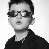 New Hip Hop Children Styling Glasses Kid Tide Beats Stage Sunglasses Boy Fashion Personality Show Sunglasses