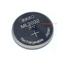 Original Imported ML2032 Rechargeable Button battery 65mah 3v Reserve battery