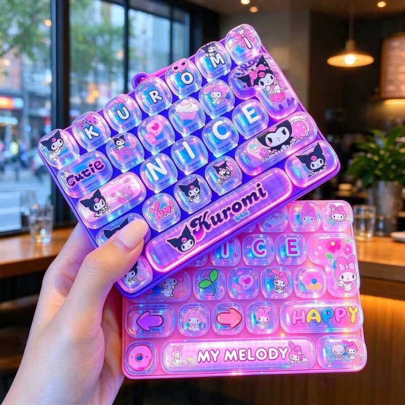 Keyboard Decompression Toy 26-Key Button Gadget Elementary School Student Reward Gift Keychain Children's Bag Pendant Decoration Keyboard Decompression Toy 26-Key Button Gadget Elementary School Student Reward Gift Keychain Children's Bag Pendant Decoration