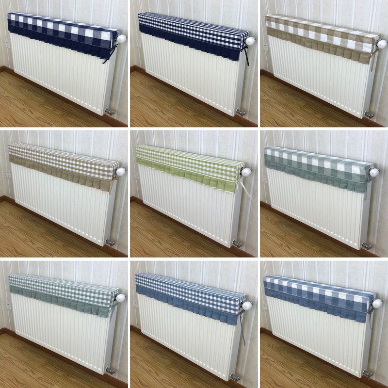 Set to make half-pack heating sheet cotton numb signet anti-smoked black minimalist for home old heating hood decorative cover