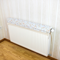 Radiator Heating cover cover cloth Radiator dust cover Dust cover (green rose extended cotton lace)