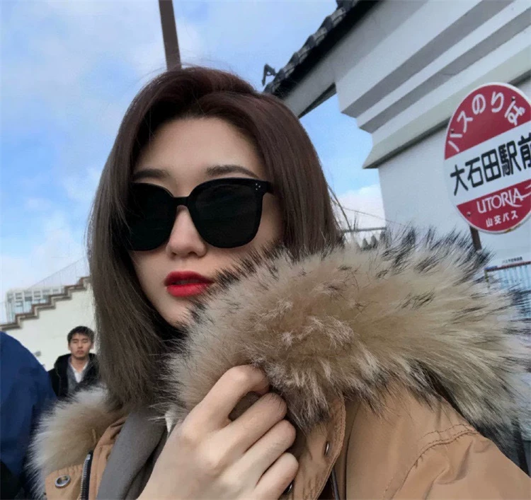 [Gentle Monster防晒防紫外线墨镜方形黑色GM太阳镜男女款Jackbye]