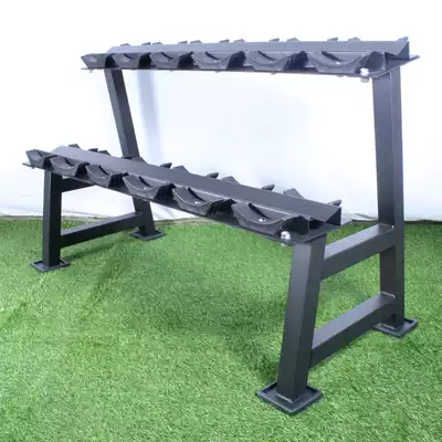 PU dumbbell 2 5kg ~ 25kg commercial round dumbbell rack set private education studio fitness equipment