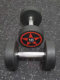 Yuxin Round-Head Rubber Pev Dumbbell Rack Set Combination for Men's Dormitory Home Fitness and Body Shaping Studio Dumbbells