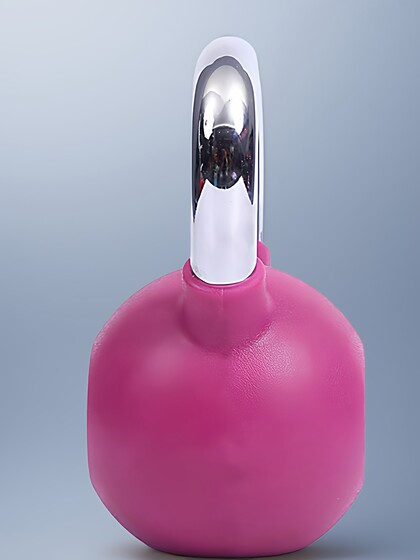Colorful Pu Solid Kettlebell Set for Women's Yoga Fitness at Home, Men's Competitive Kettlebell Ball Lifting 4-20kg