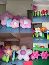 PVC air-holding flowers custom-made inflatable flowers Internet celebrity shooting model Festival supplies gas imitation real hanging decoration