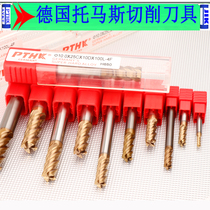 Germany PTHK CNC tool 65 degrees gongs tungsten steel flat knife alloy milling cutter 4X75 12X100X4F