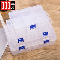Пластиковая коробка для хранения, универсальный ящик для хранения, DIY