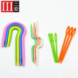 Плетеный комплект ручной работы с косичкой, пластиковый шерстяной свитер