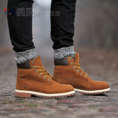 Ботинки мужские timberland/添柏岚踢不烂休闲大童鞋 青年款防水舒适中筒靴 12909 TIMBERLAND/12909