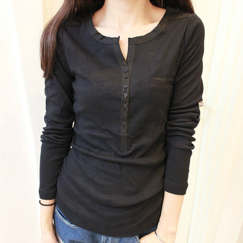 Tide card 2022 Spring autumn new long sleeve T-shirt woman pure cotton Supper with large size and dress for the outside of the undershirt