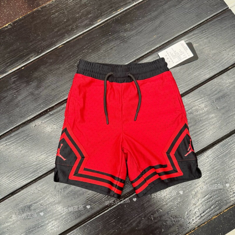 Nike Jordan Genuine Kidsren's Sports and Leisure Shorts for Older Kidsren, Quick-Drying and Breathable Five-Point Pants Dv0425