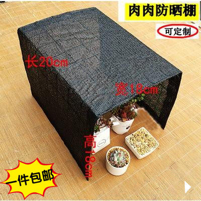 Succulent plant awning sunshade net sunscreen net green plant bonsai succulent summer balcony sunscreen shade net