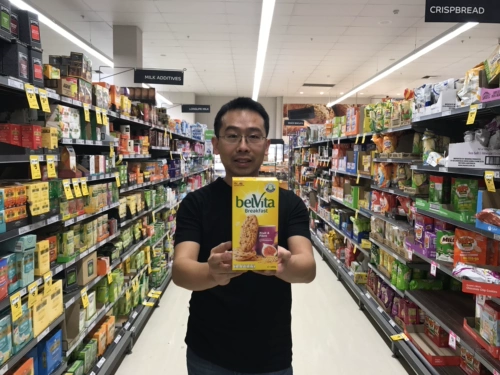 Австралийская прямая почтовая почта Belvita завтрак все -теплый сырой волокно овсяной питание питание 300G