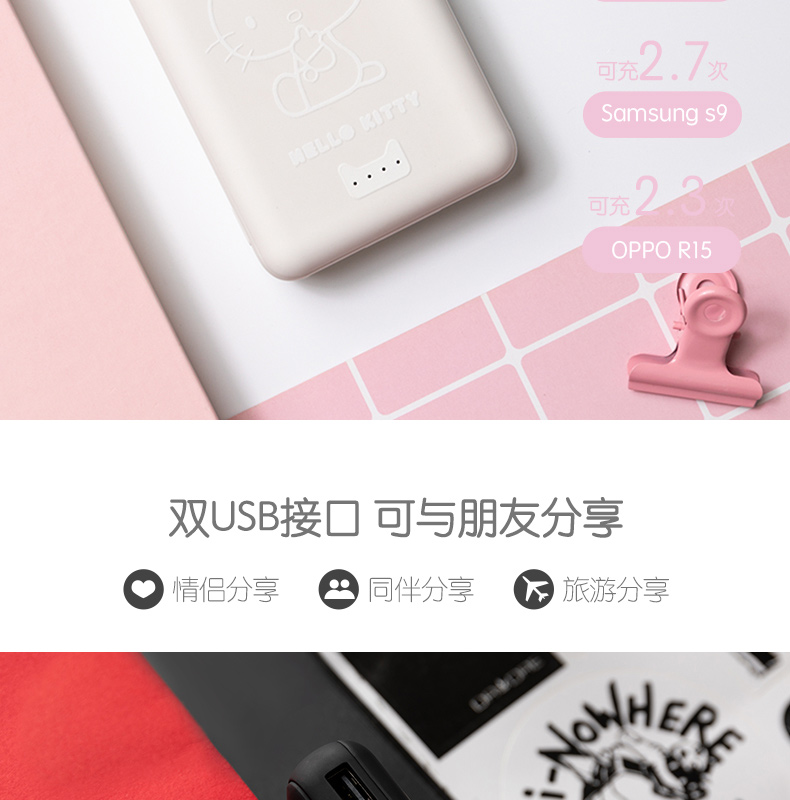emie / một trăm triệu ngày săn kho báu phí mèo tùy chỉnh 10.000 mA IP phim hoạt hình dễ thương mini-series của điện thoại di động - Ngân hàng điện thoại di động sạc dự phòng apple