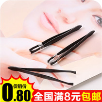 9 9 9 brow clip Brow Eyebrow Clipper eyebrow knife stainless steel plucking tweezers dial mustache beauty tool