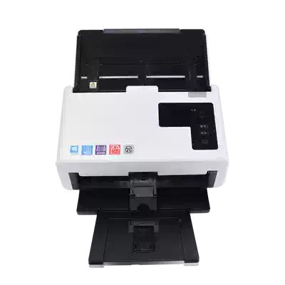 (SF) Purple Q400 scanner A4 format double-sided office 40 pages per minute 80-sided OCR recognition one-click word reissue detection Automatic correction and cutting contract business cards