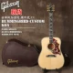 Gibson Hummingbird Custom Koa Полный деревянный гитарный происхождение