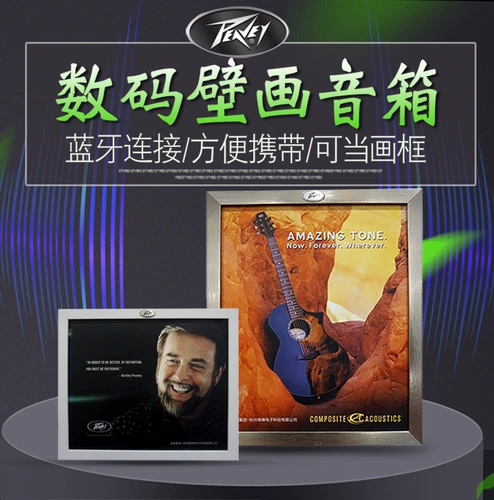 Пивви цифровая живопись динамика Bluetooth декоративная живопись настенная аудио графическая живопись художественная картина рама динамика