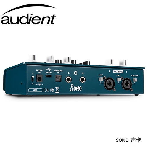 Audient Sono музыкальный инструмент внешний аудио -интерфейс управление картами записи карт.