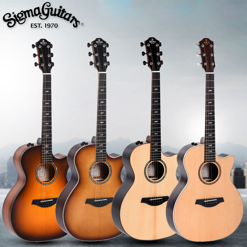 Sigma Sigmar GACE GBCE GECE GWCE Electric GZCE Box -3 Folk GTCE-2 guitar GMCE1