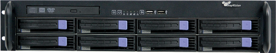 Originally installed Weihao AV-NVR6064B online film centralized management server