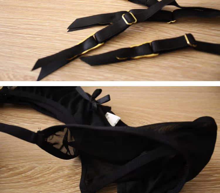 Garter set phù hợp với người đàn ông và phụ nữ châu Âu và Mỹ vui vẻ Đôi dây đeo duyên dáng vớ vui vẻ t quần thong dây nịt đùi